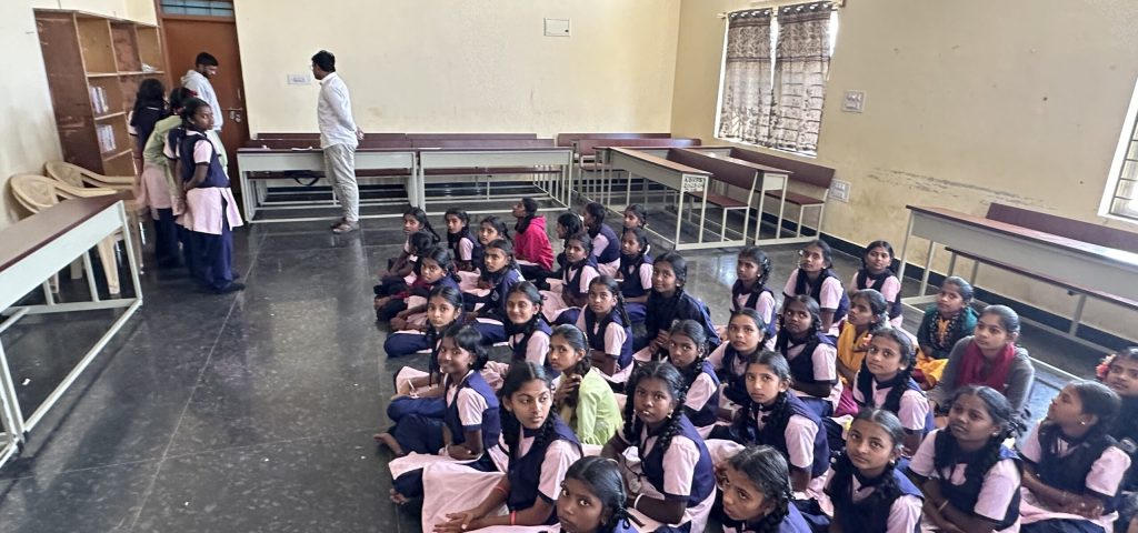 Children awaiting, eye care